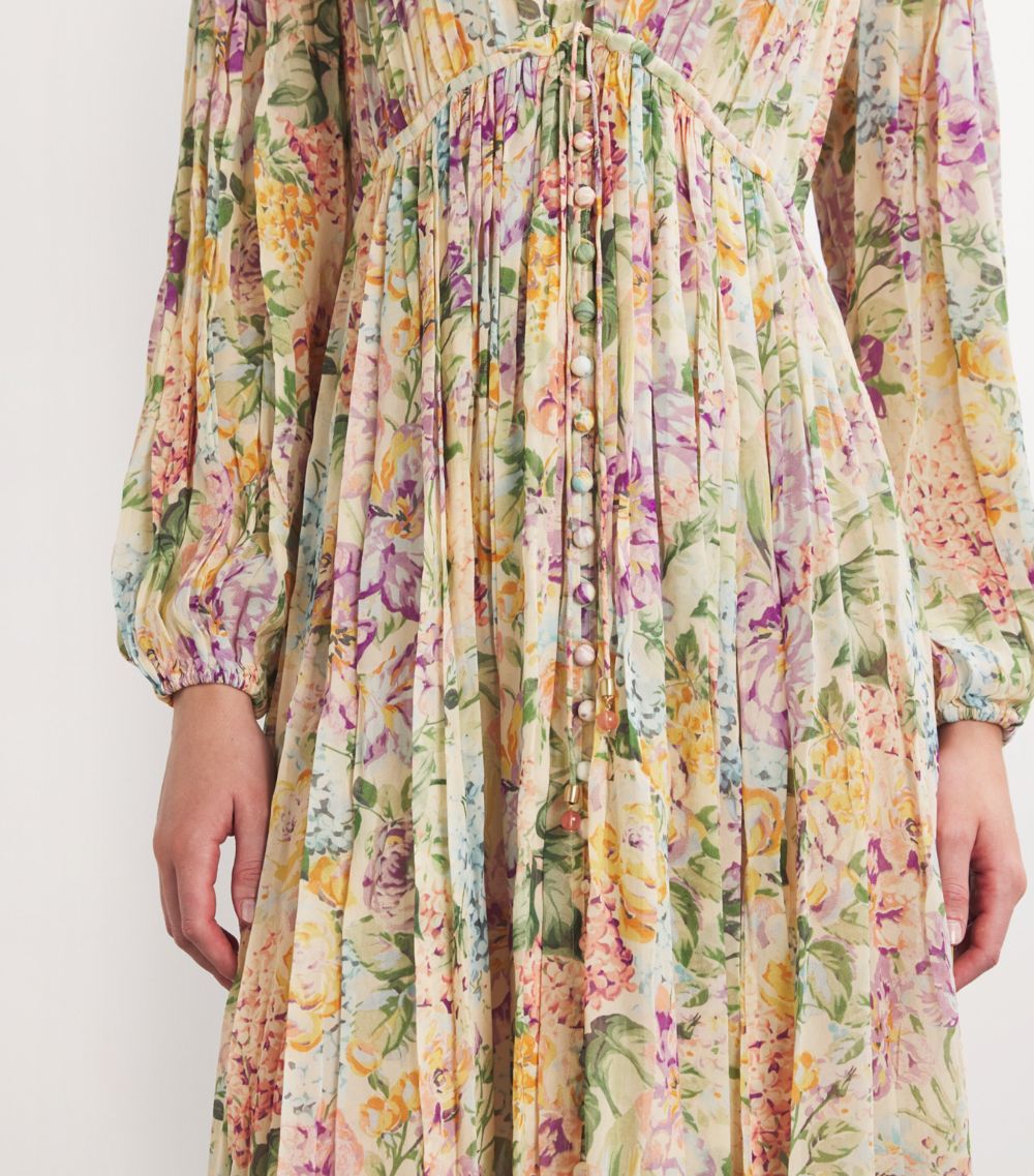 Zimmermann Zimmermann Silk Floral Halliday Dress