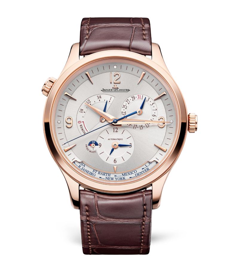 Jaeger-Lecoultre Jaeger-Lecoultre Rose Gold Master Control Geographic Watch 40Mm