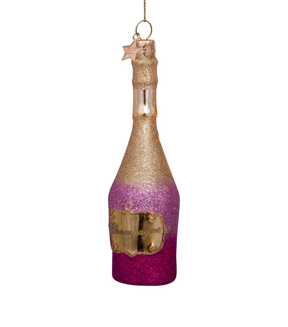 Vondels Vondels Champagne Bottle Tree Decoration