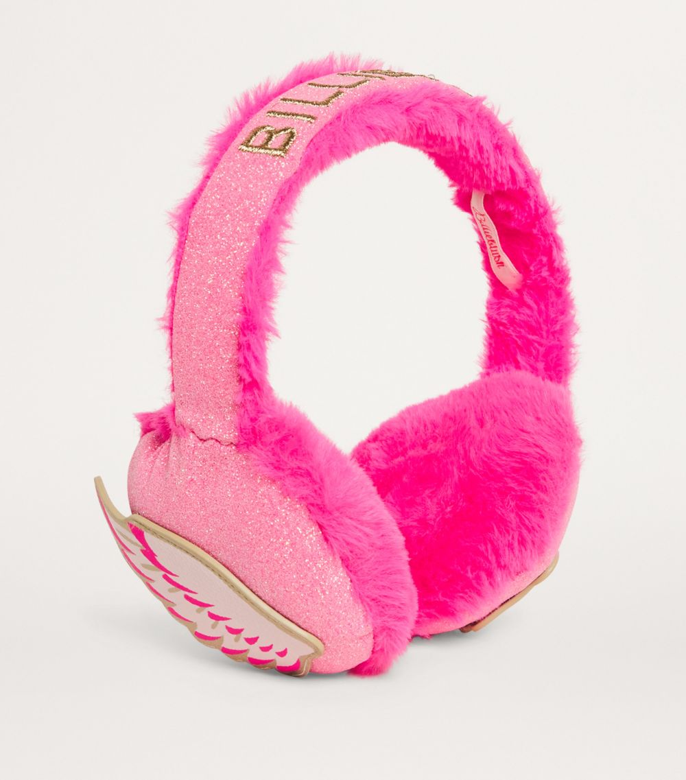 Billieblush Billieblush Faux Fur Wings Earmuffs