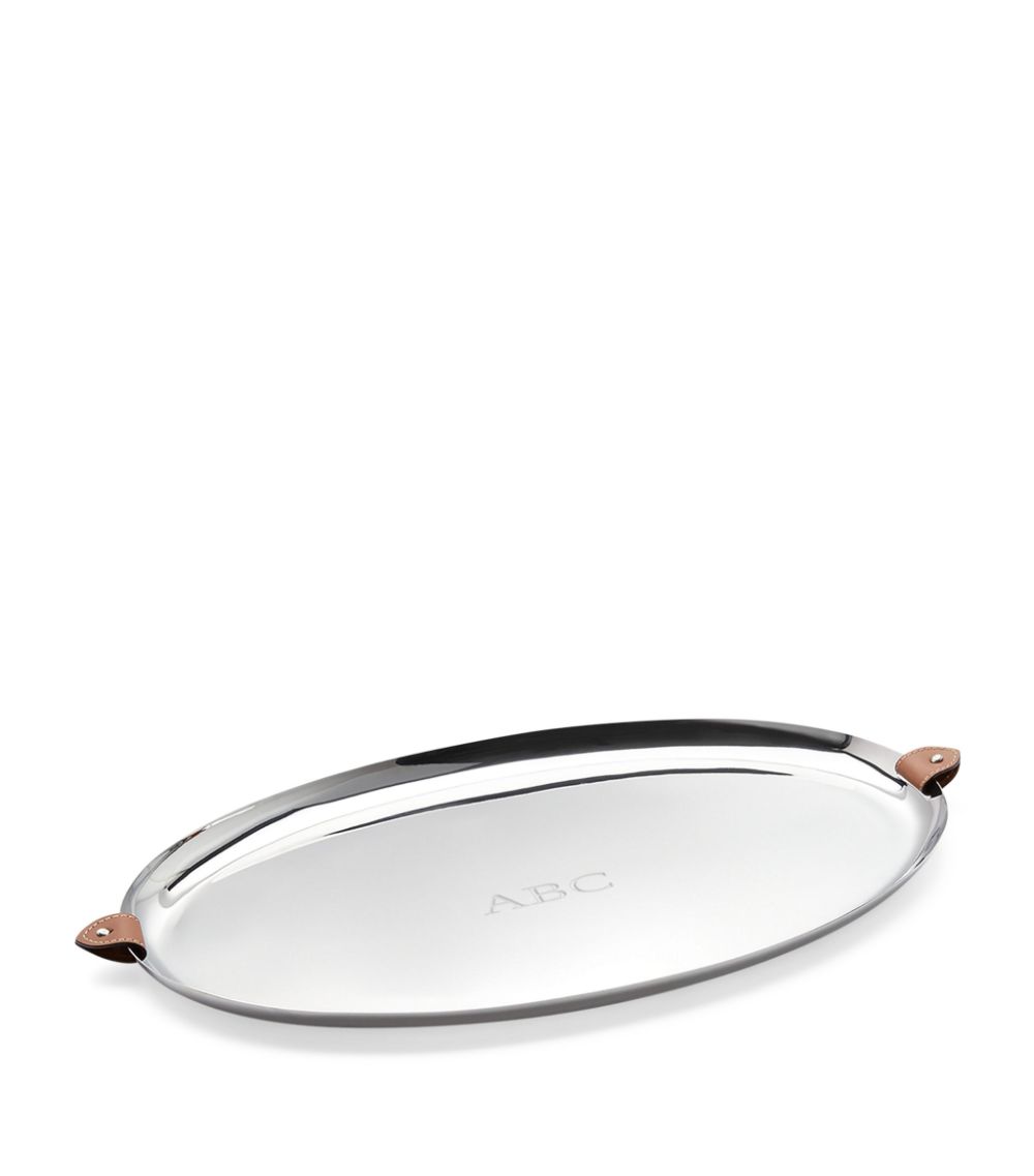 Ralph Lauren Home Ralph Lauren Home Stainless Steel Wyatt Serving Tray (40.5cm x 24cm)