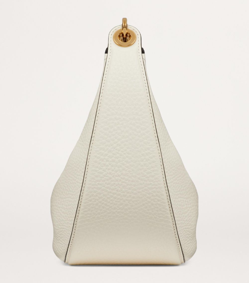 VALENTINO GARAVANI Valentino Garavani Leather Vlogo Moon Shoulder Bag