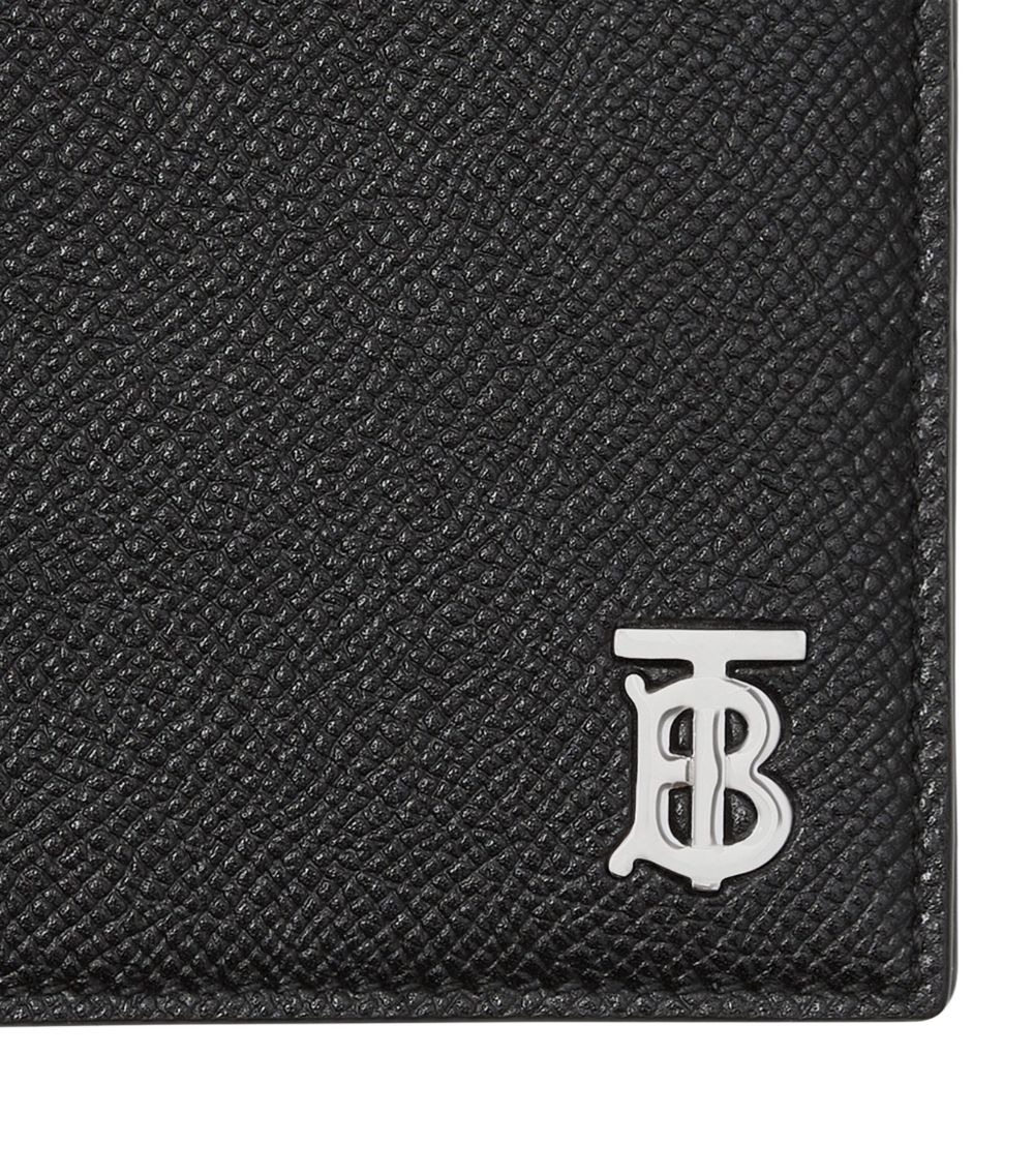 Burberry Burberry Leather Monogram Bifold Wallet