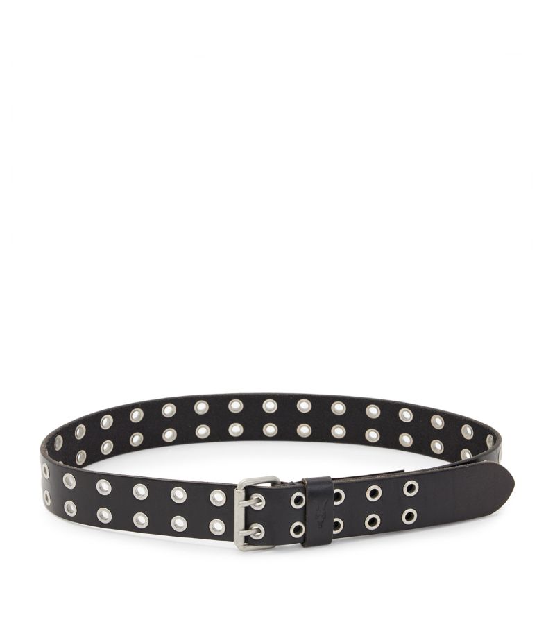 Allsaints Allsaints Leather Sturge Eyelet Belt