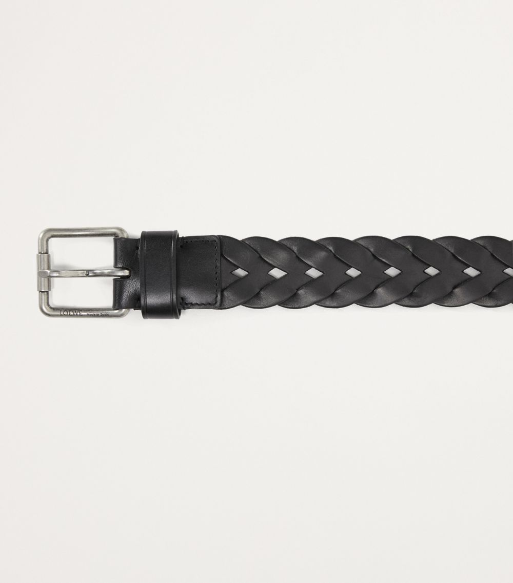 Loewe Loewe Leather Braided Belt