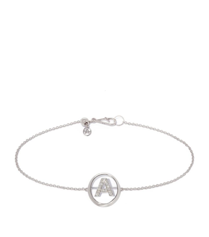 Annoushka Annoushka White Gold And Diamond A Bracelet