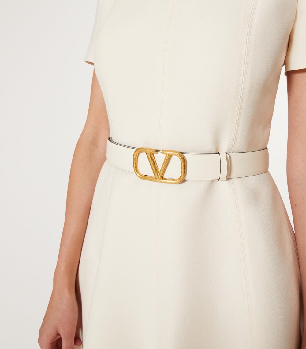 VALENTINO GARAVANI Valentino Garavani Reversible Vlogo Signature Belt