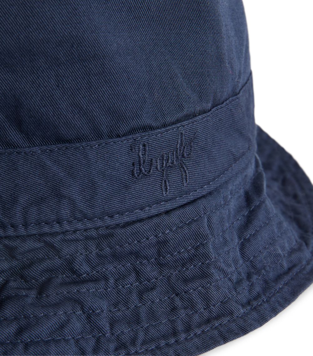 Il Gufo Il Gufo Stretch-Cotton Bucket Hat