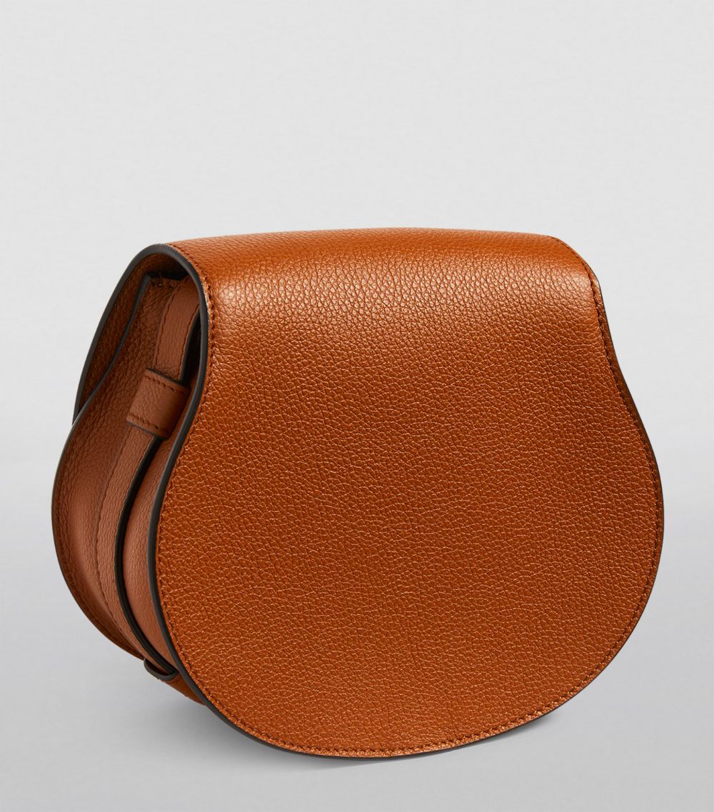 Chloé Chloé Small Leather Marcie Saddle Bag