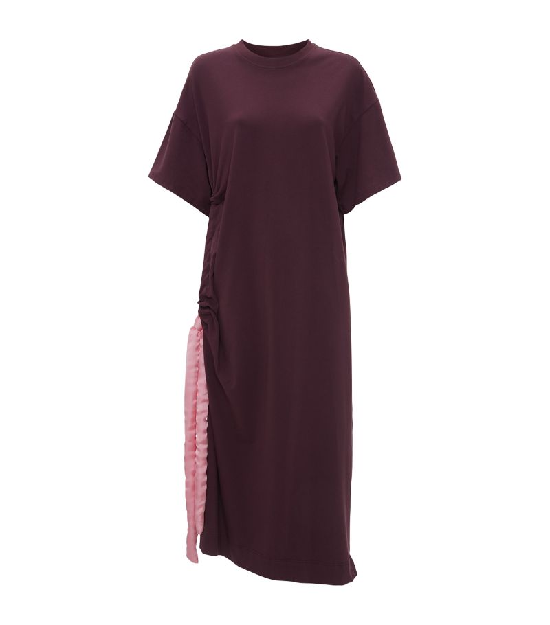 Jw Anderson Jw Anderson Organic Cotton T-Shirt Maxi Dress