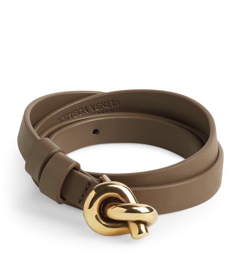 Bottega Veneta Bottega Veneta Leather Knot Belt