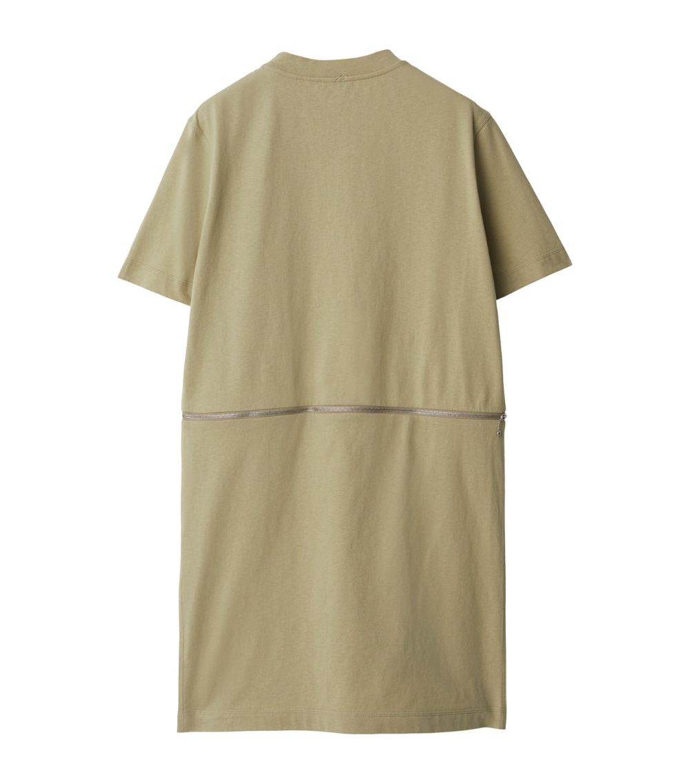 Burberry Burberry Cotton T-Shirt Mini Dress