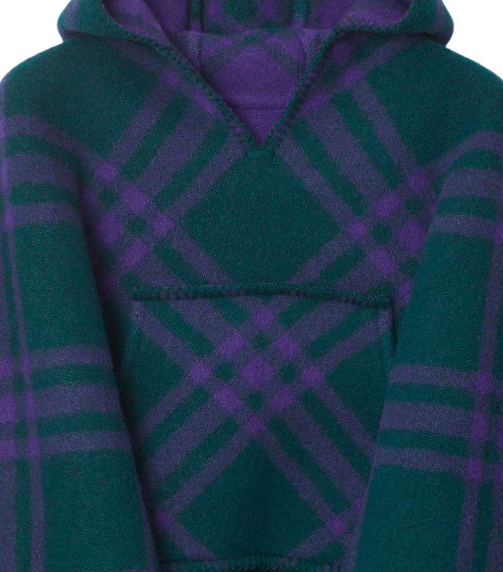 Burberry Burberry Wool Hooded Cape