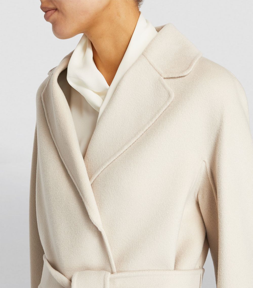 Max Mara Max Mara Wool Belted Wrap Coat