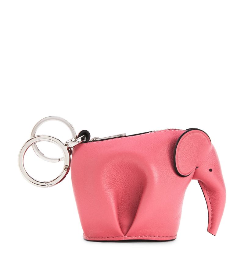 Loewe Loewe Leather Elephant Charm