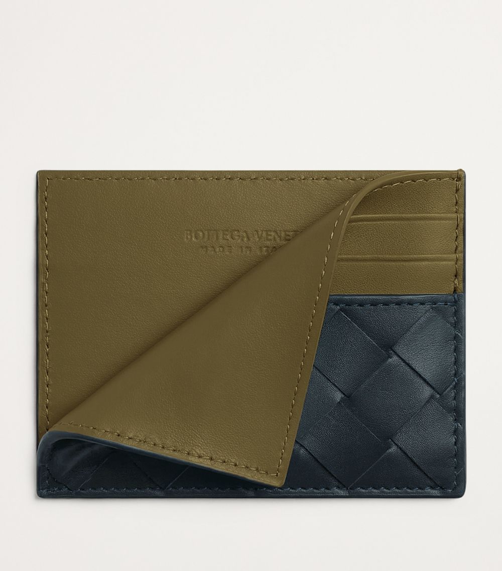 Bottega Veneta Bottega Veneta Leather Intrecciato Card Holder