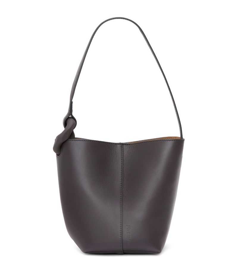 Jw Anderson Jw Anderson Leather Corner Bucket Tote Bag