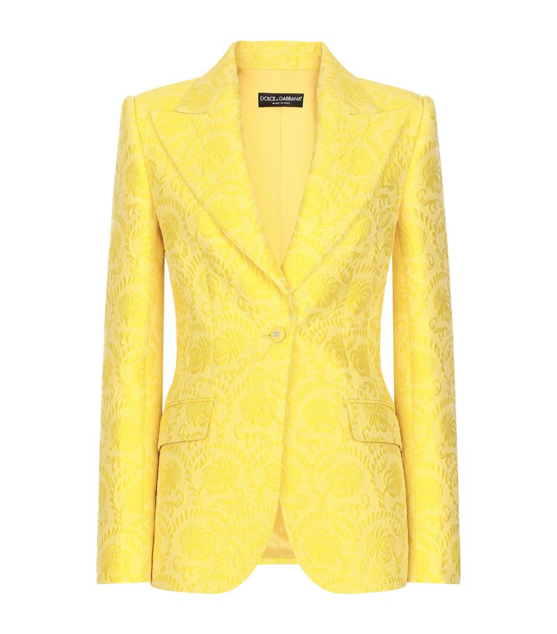 Dolce & Gabbana Dolce & Gabbana Floral Turlington Jacket