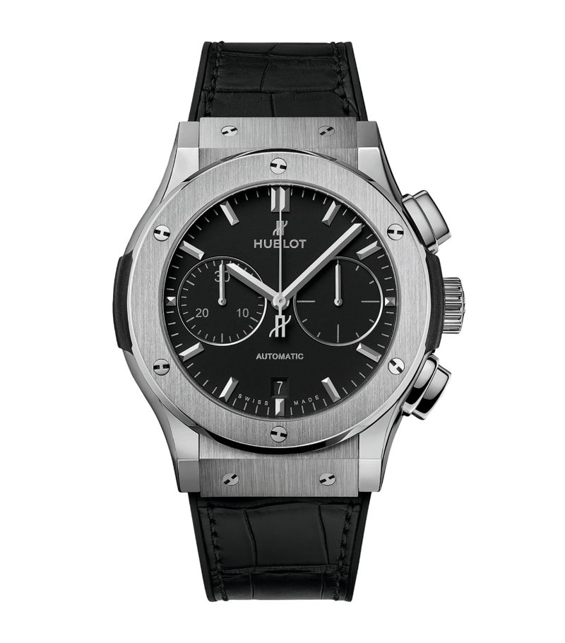 Hublot Hublot Titanium Classic Fusion Chronograph Watch 45Mm