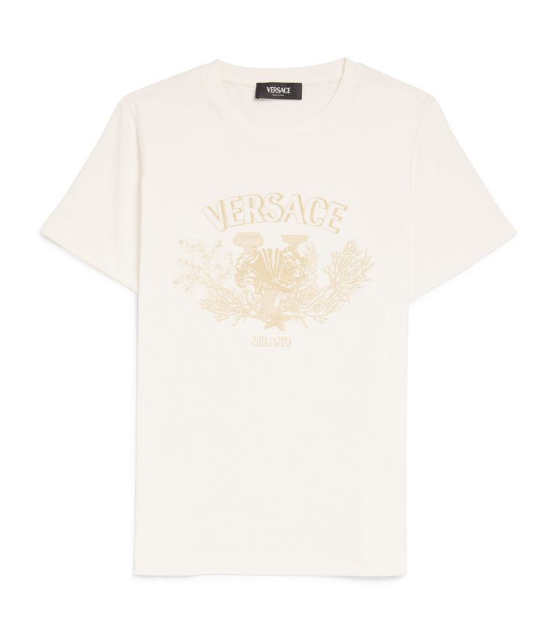 Young Versace Versace Kids Varsity Print T-Shirt (4-14 Years)