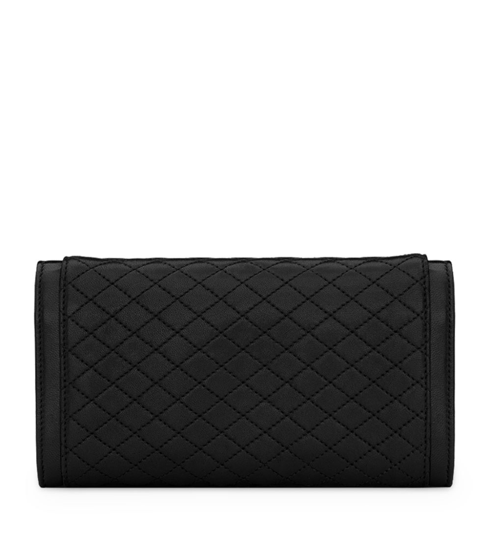 Saint Laurent Saint Laurent Quilted Envelope Wallet