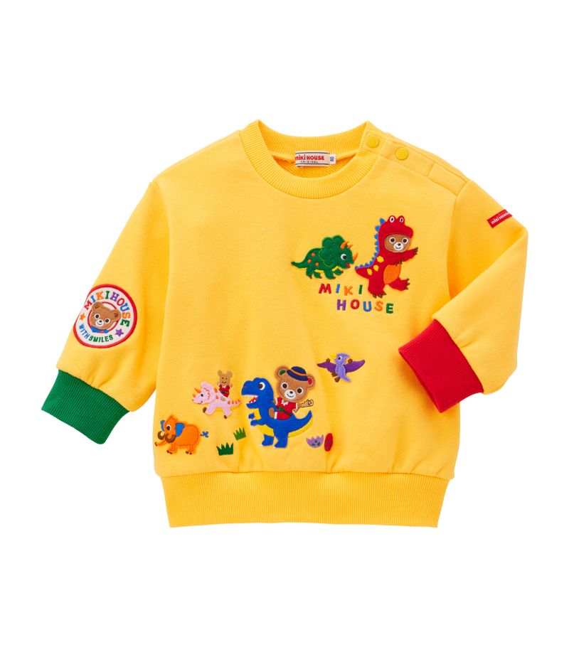 Miki House Miki House Dinosaur Sweatshirt (2-7 Years)