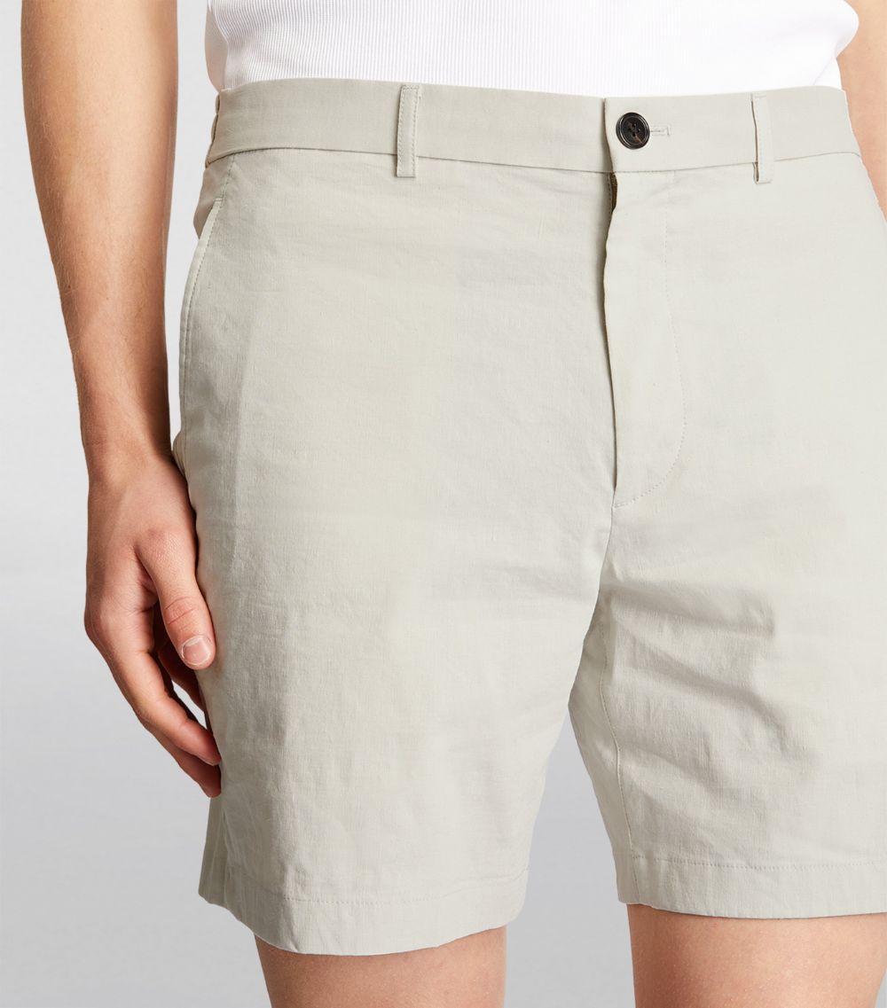 Theory Theory Linen-Blend Shorts