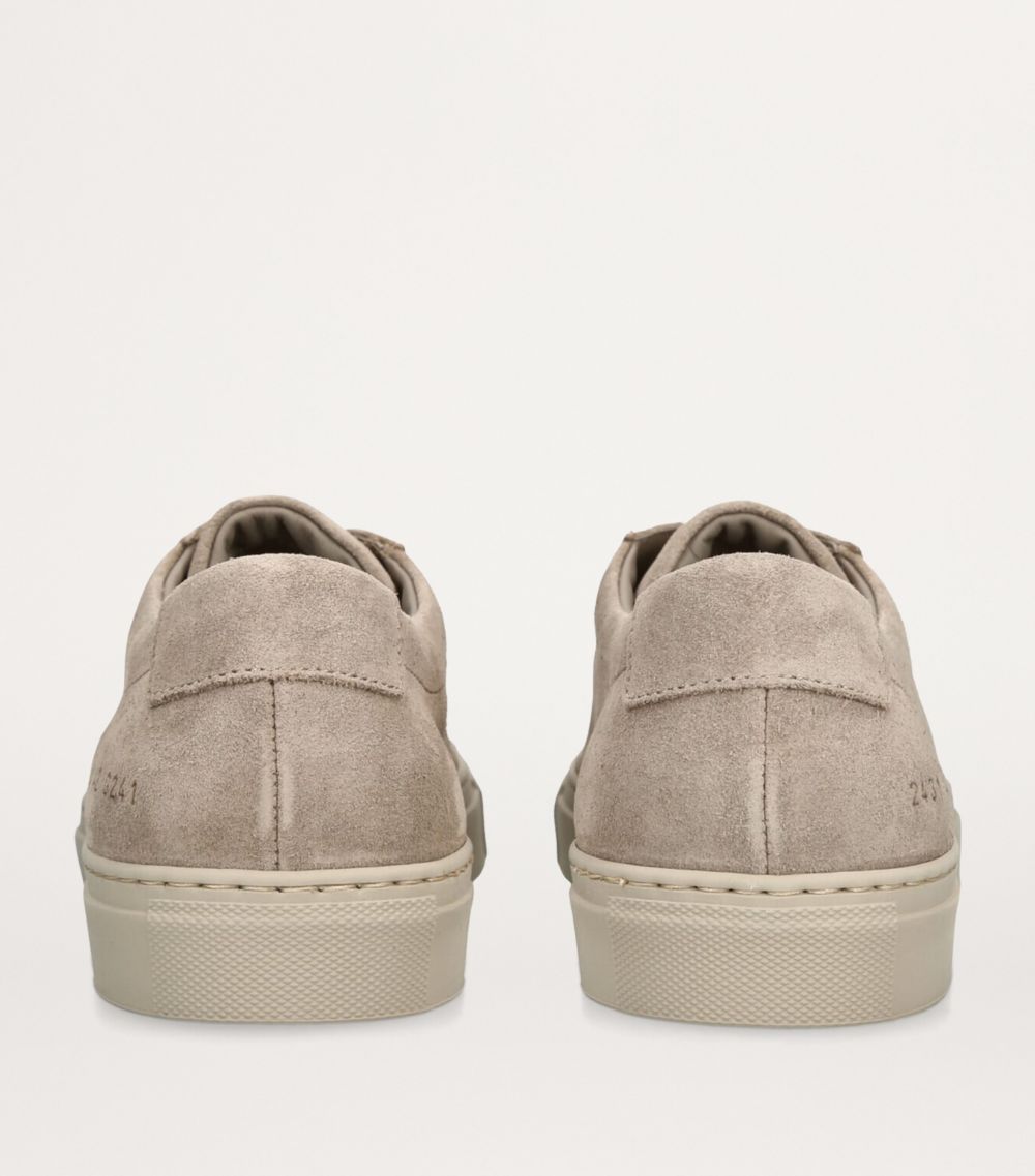 COMMON PROJECTS Common Projects Suede Original Achilles Low-Top Sneakers