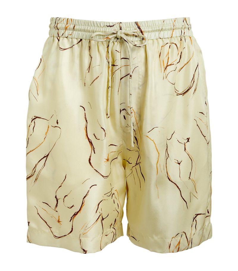 Nanushka Nanushka Silk Doxxi Shorts