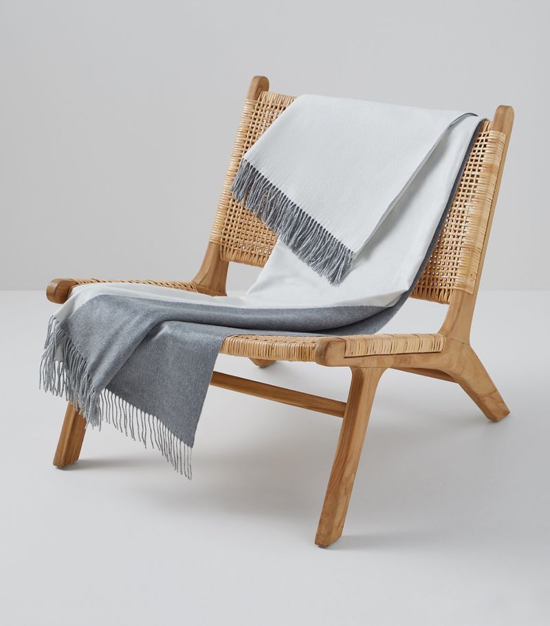 Brunello Cucinelli Brunello Cucinelli Silk Fringed Throw (150Cm X 200Cm)