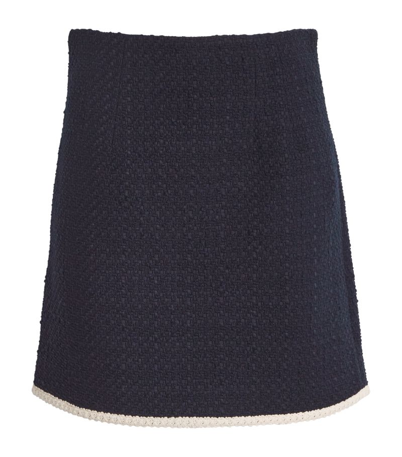 Veronica Beard Veronica Beard Crochet Roman Mini Skirt