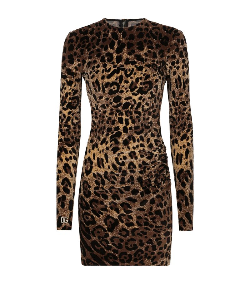 Dolce & Gabbana Dolce & Gabbana Leopard Print Mini Dress