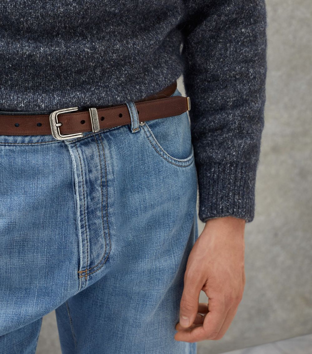 Brunello Cucinelli Brunello Cucinelli Leather Belt