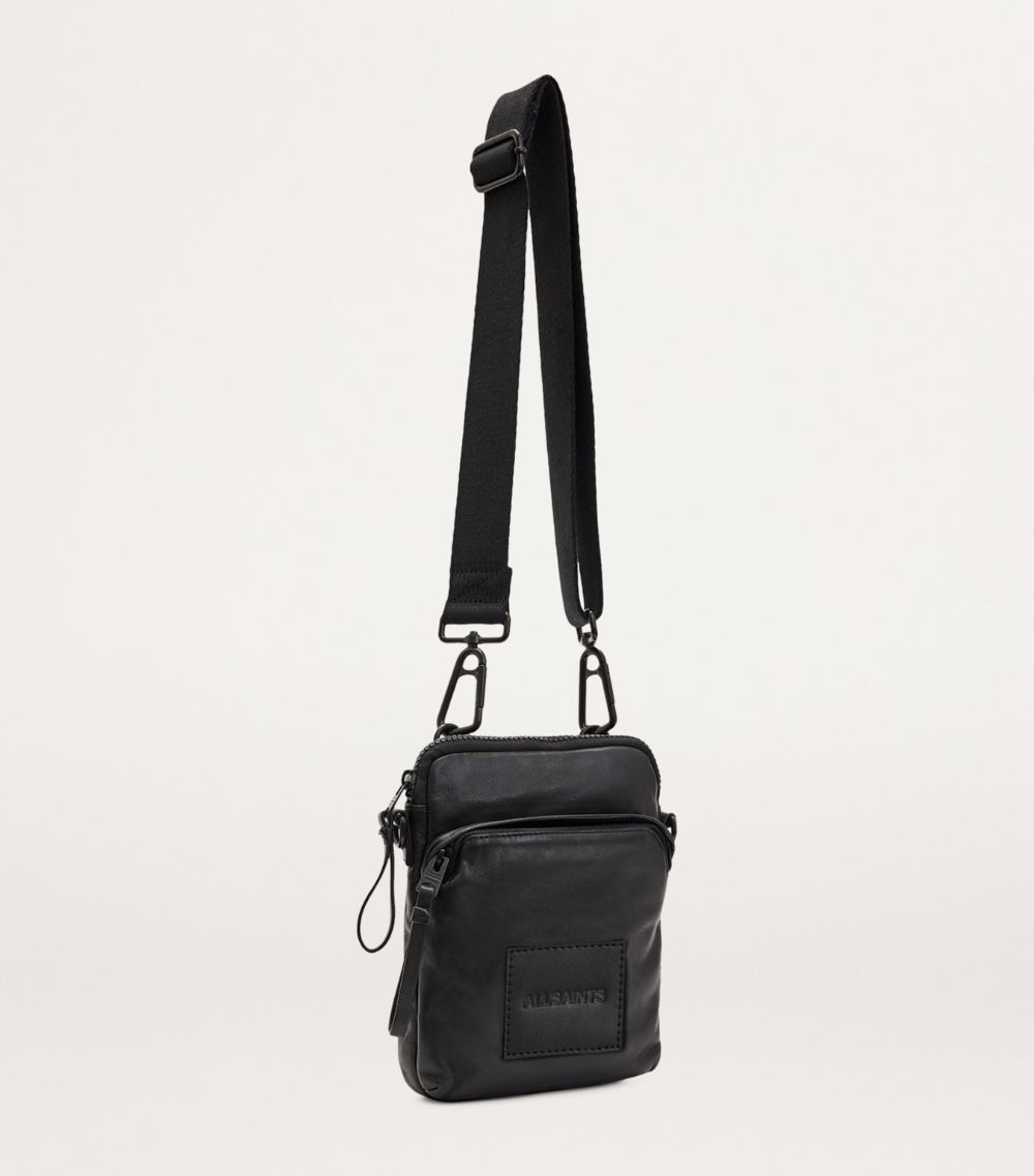 Allsaints Allsaints Leather Falcon Cross-Body Bag