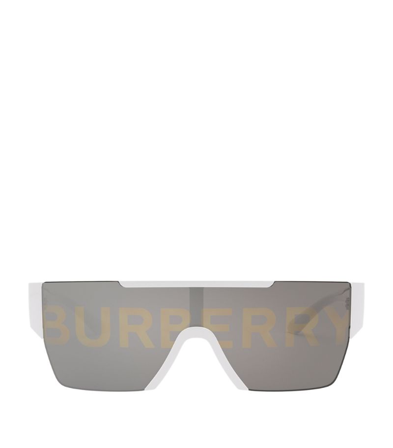 Burberry Burberry Rectangular Logo Sunglasses