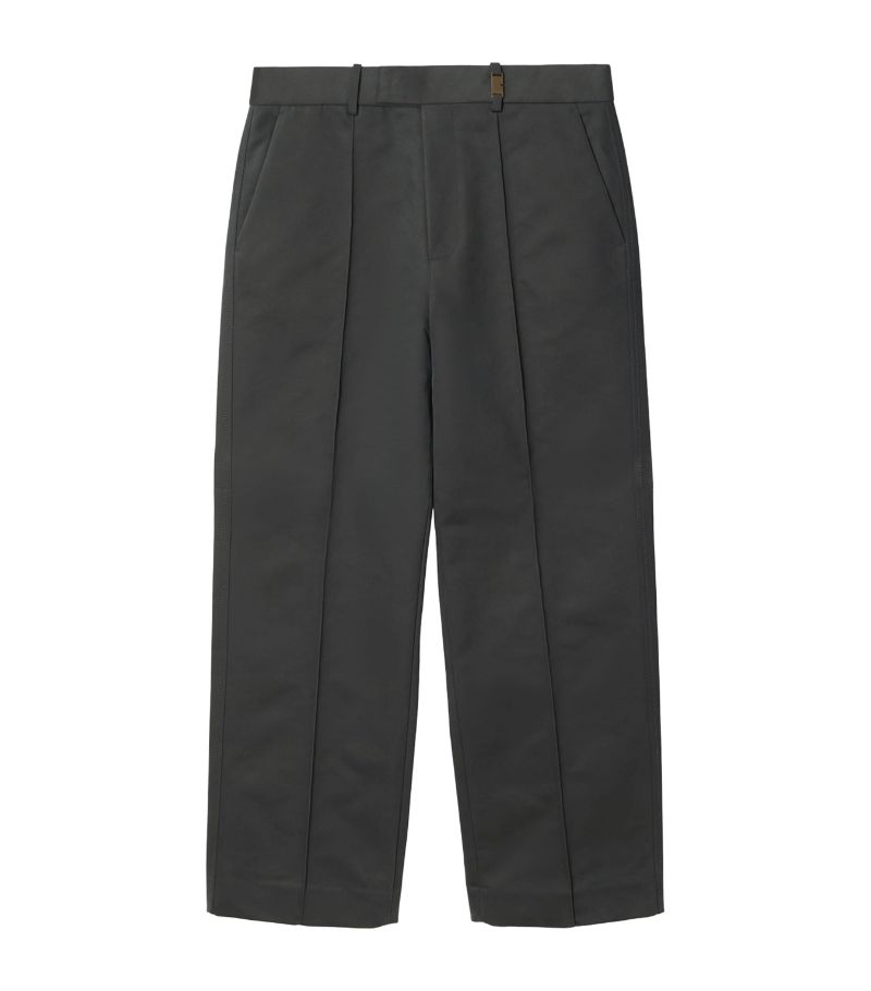 Burberry Burberry Cotton-Blend Moleskin Trousers