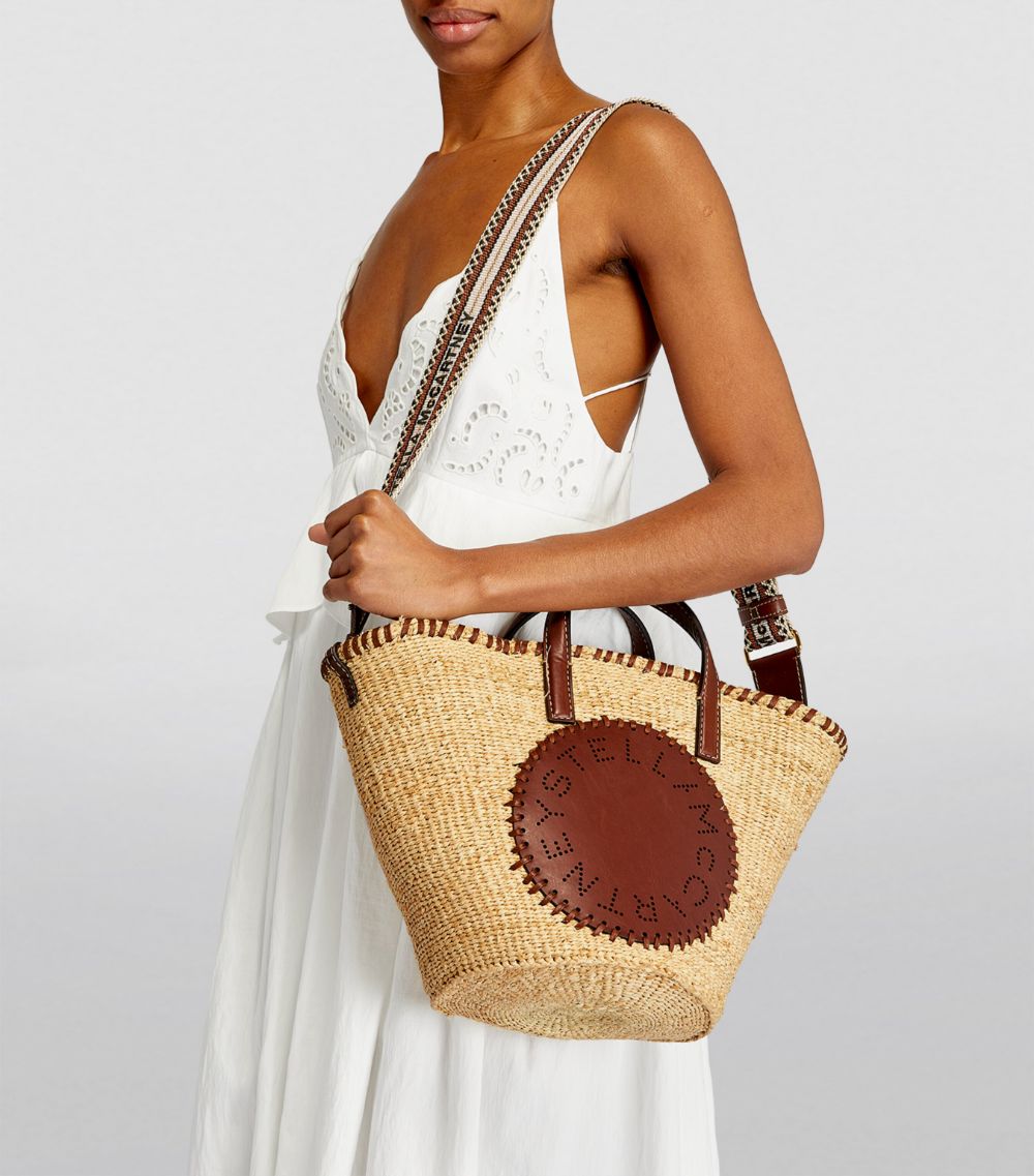 Stella McCartney Stella McCartney Medium Logo Basket Bag