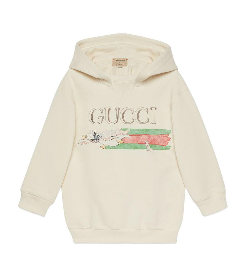 Gucci Gucci Kids X Peter Rabbit Cotton Hoodie (4-12 Years)