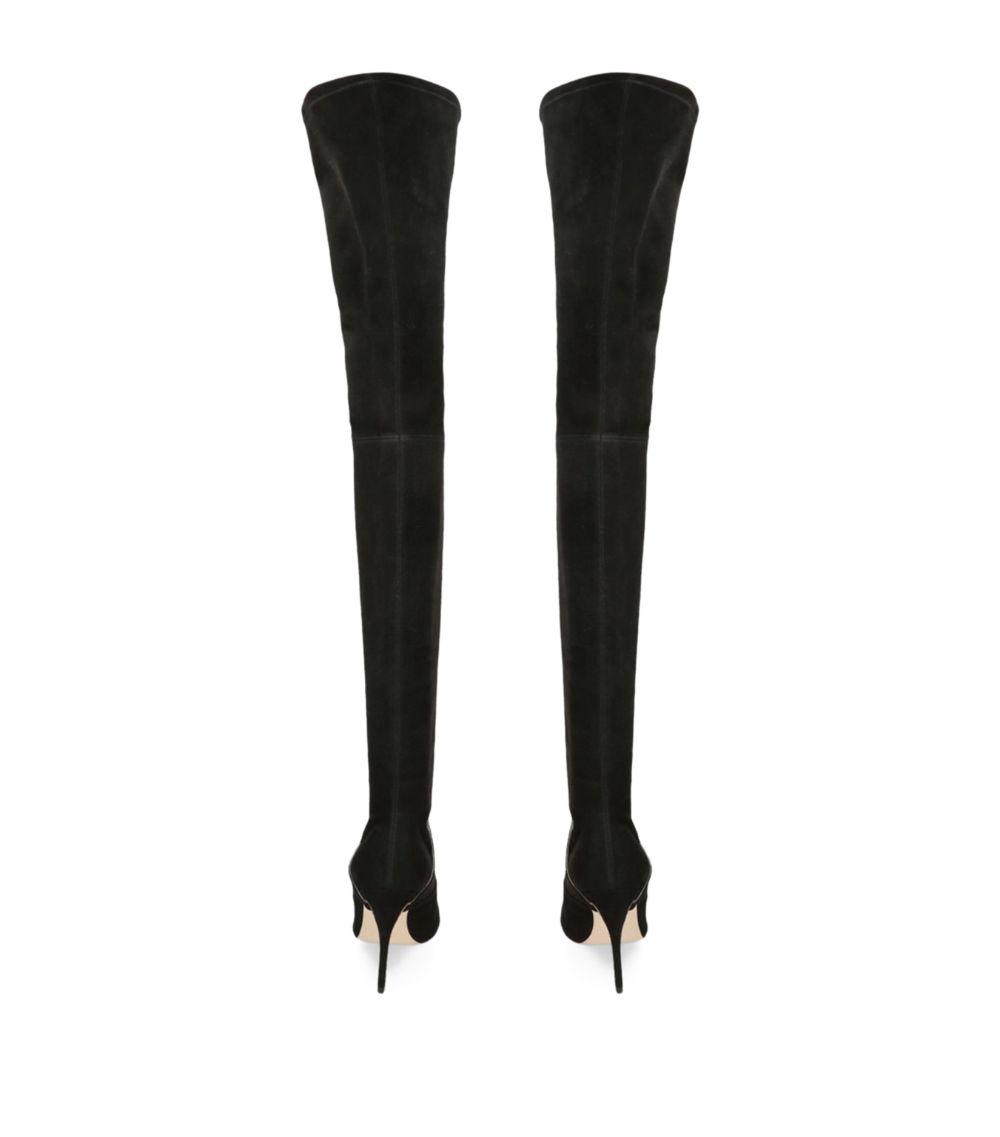 Jennifer Chamandi Jennifer Chamandi Suede Ivan Over-The-Knee Boots 105