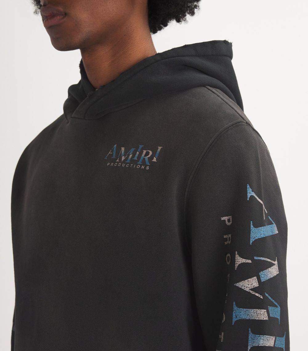 Amiri Amiri Stretch-Cotton Masks Hoodie