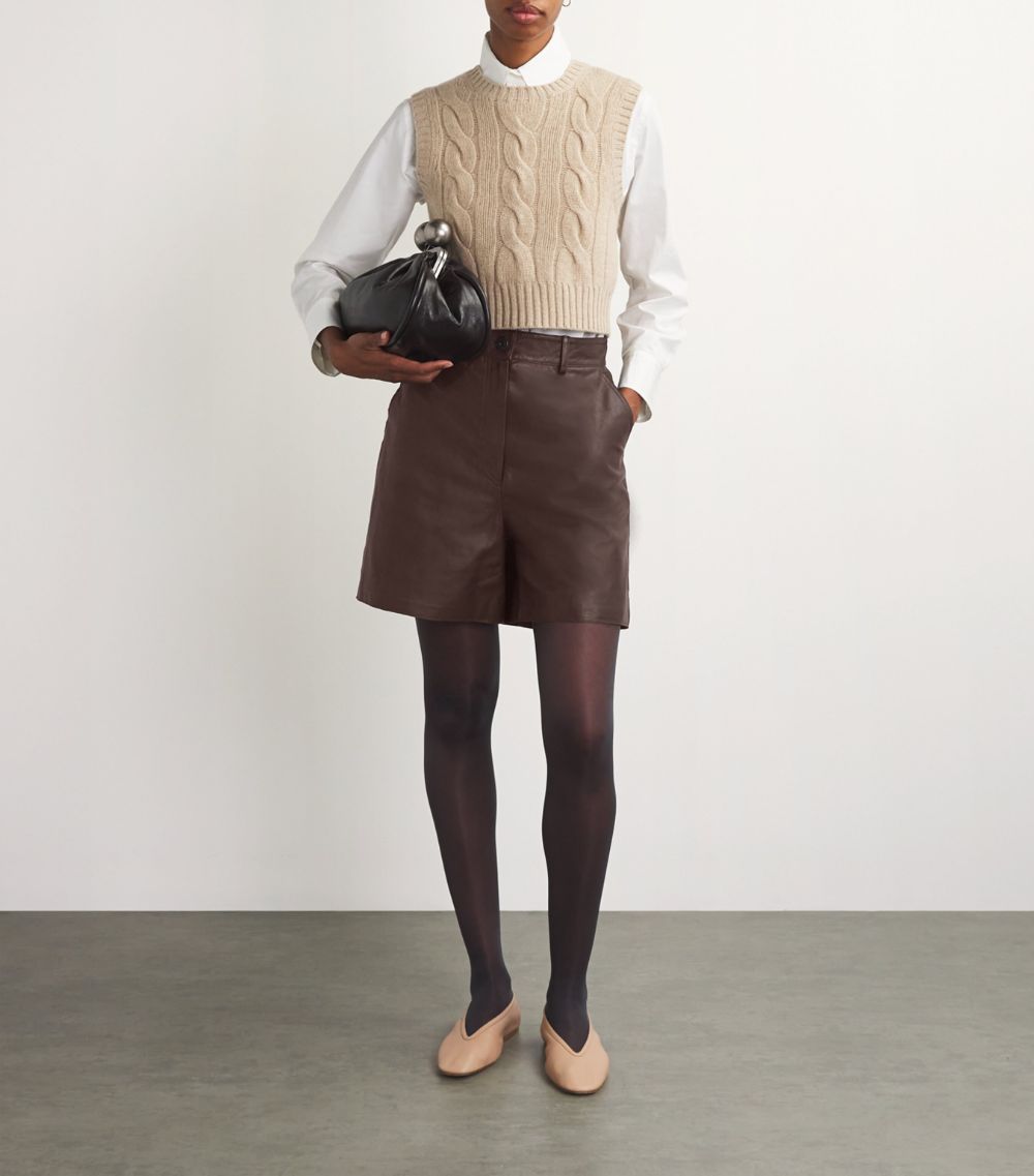 Weekend Max Mara Weekend Max Mara Lambskin Shorts