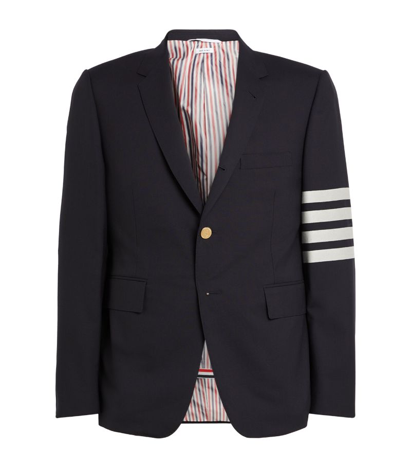 Thom Browne Thom Browne Wool 4-Bar Stripe Blazer