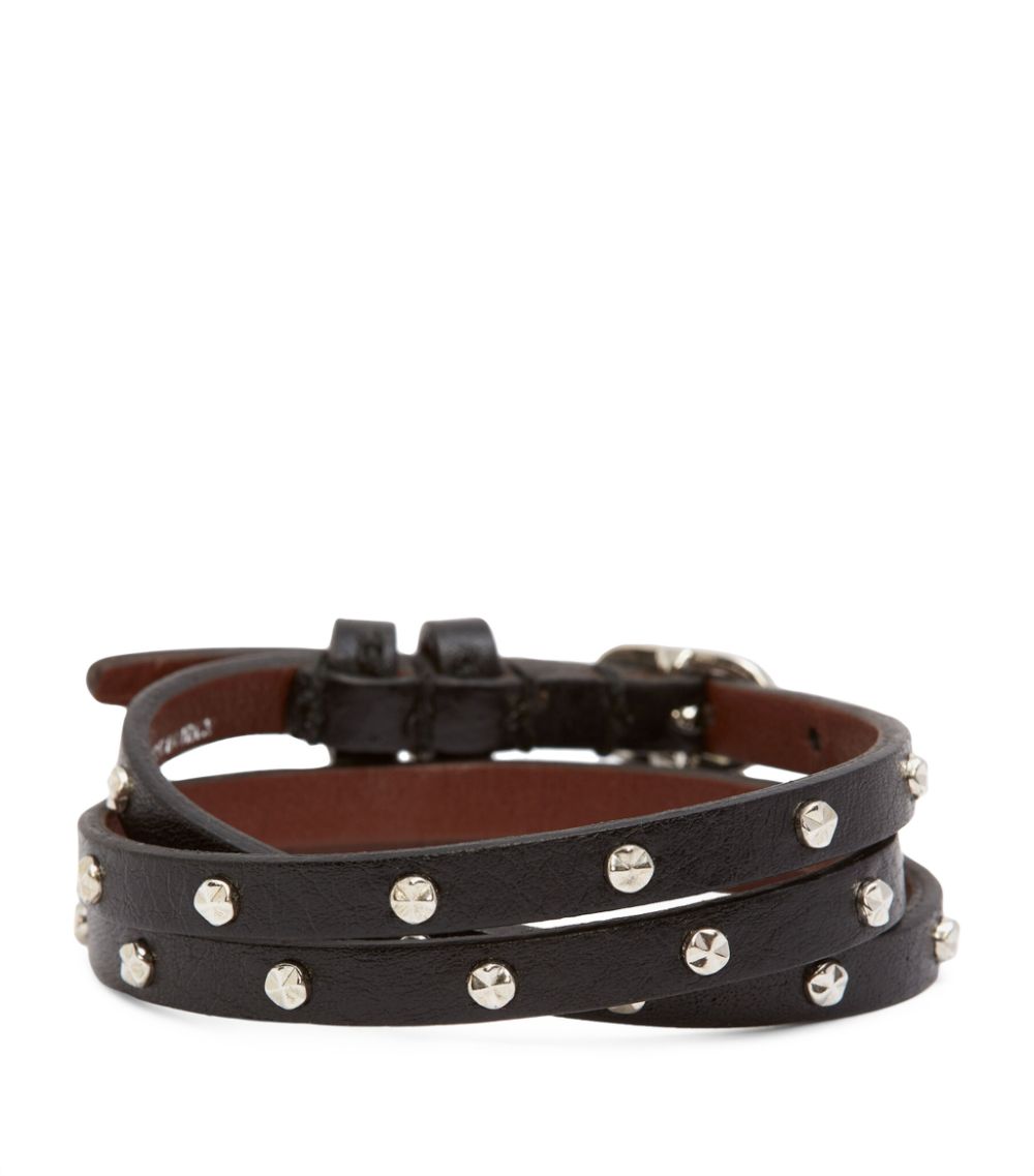 Alexander McQueen Alexander McQueen Leather Studded Bracelet