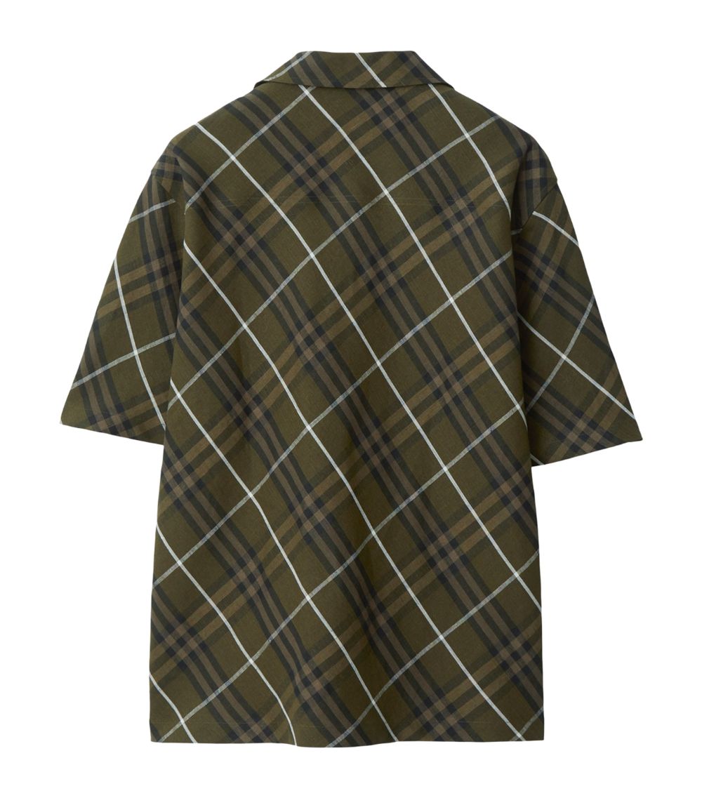 Burberry Burberry Linen Check Shirt