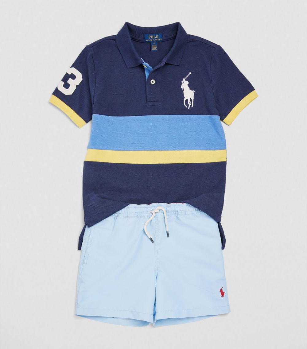 Ralph Lauren Kids Ralph Lauren Kids Polo Pony Swim Shorts (6-14 Years)