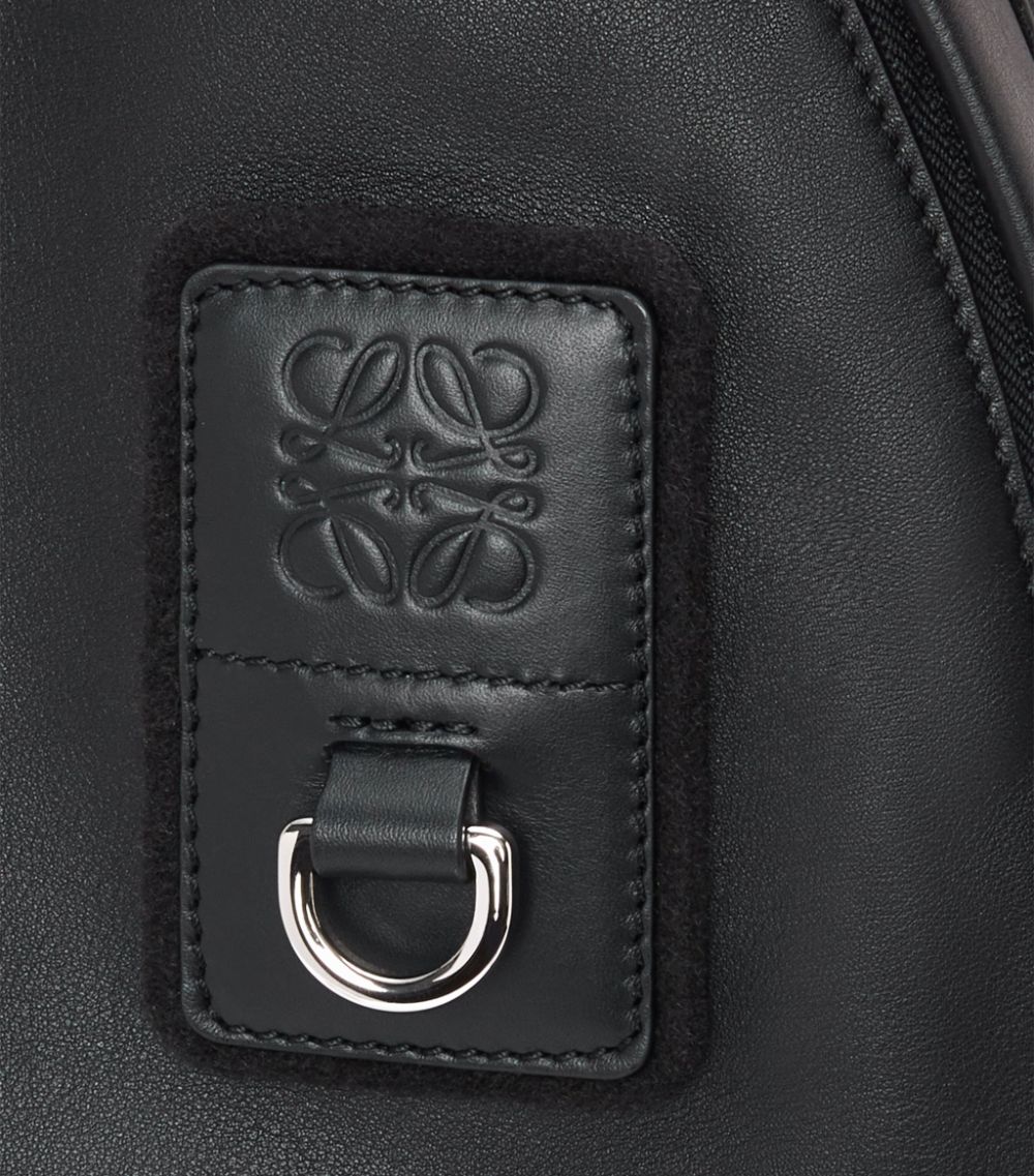 Loewe LOEWE Slim Leather Anagram Backpack