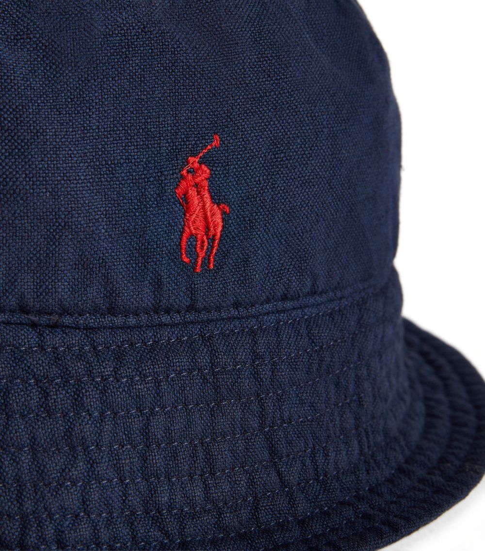 Polo Ralph Lauren Polo Ralph Lauren Linen Polo Bucket Hat