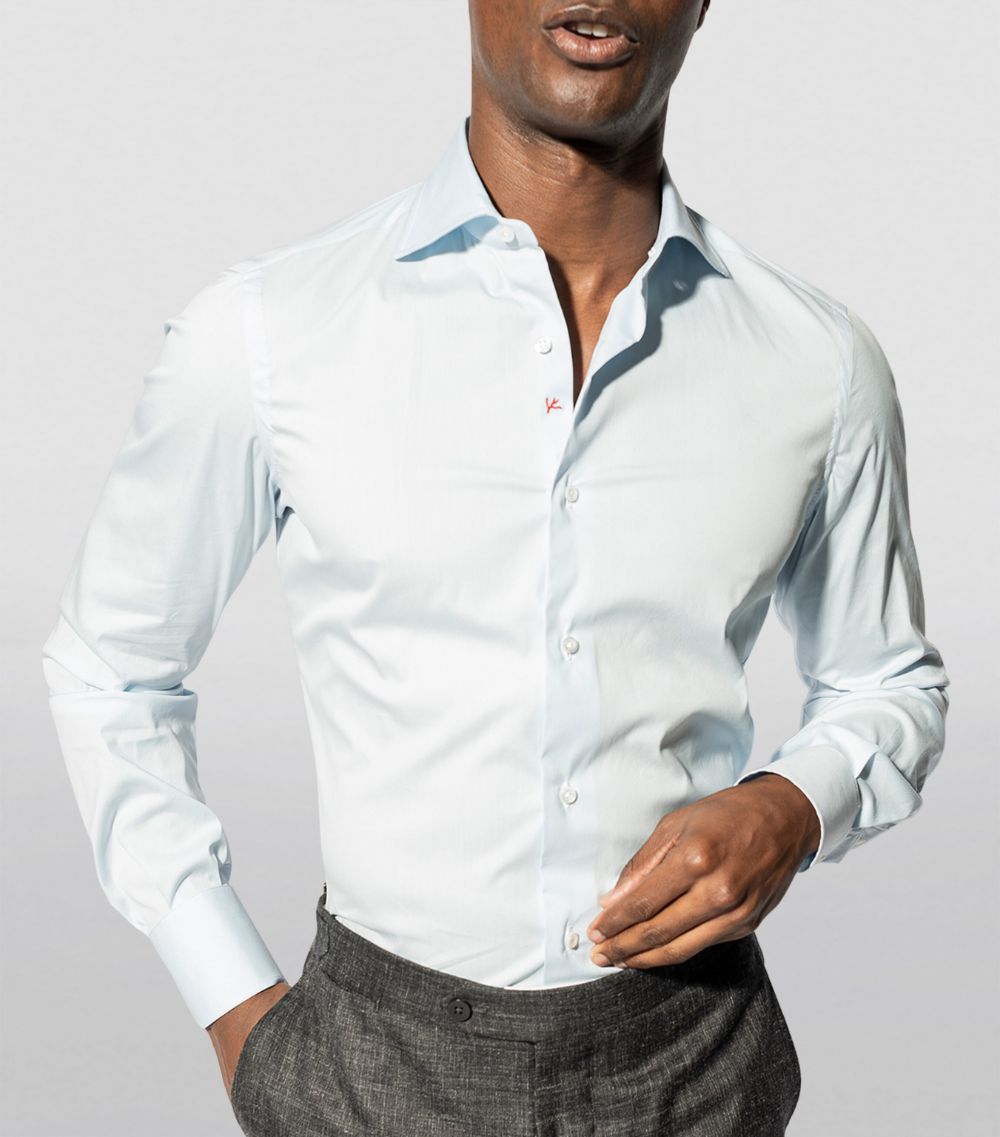 Isaia Isaia Cotton-Blend Dress Shirt