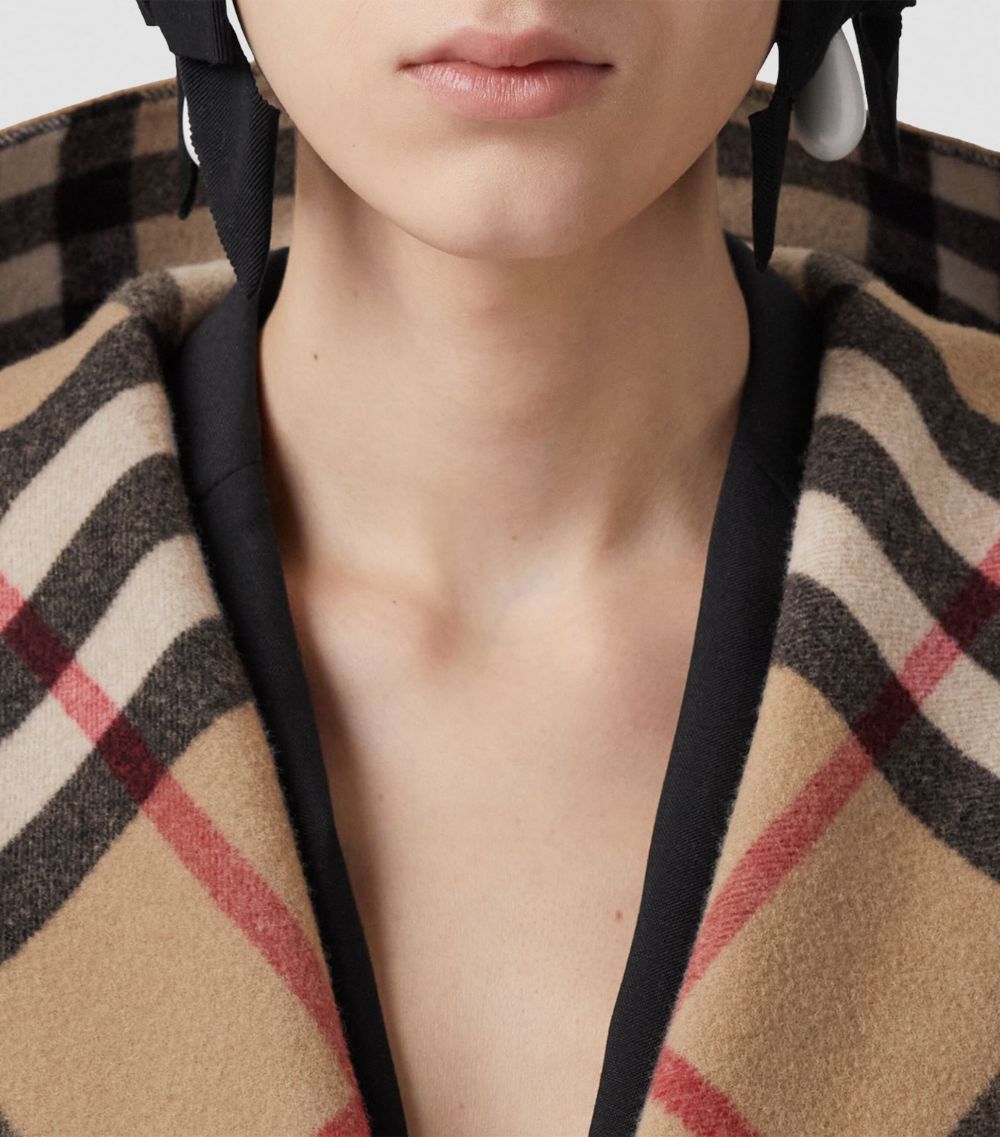 Burberry Burberry Wool Wrap Coat