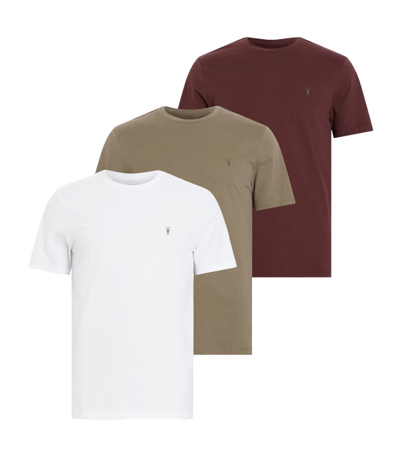 Allsaints Allsaints Cotton Brace T-Shirts (Set Of 3)